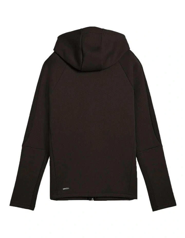 Puma Evostripe Full-Zip Hoodie for Men in Cotton Polyester Blend with Side Pockets