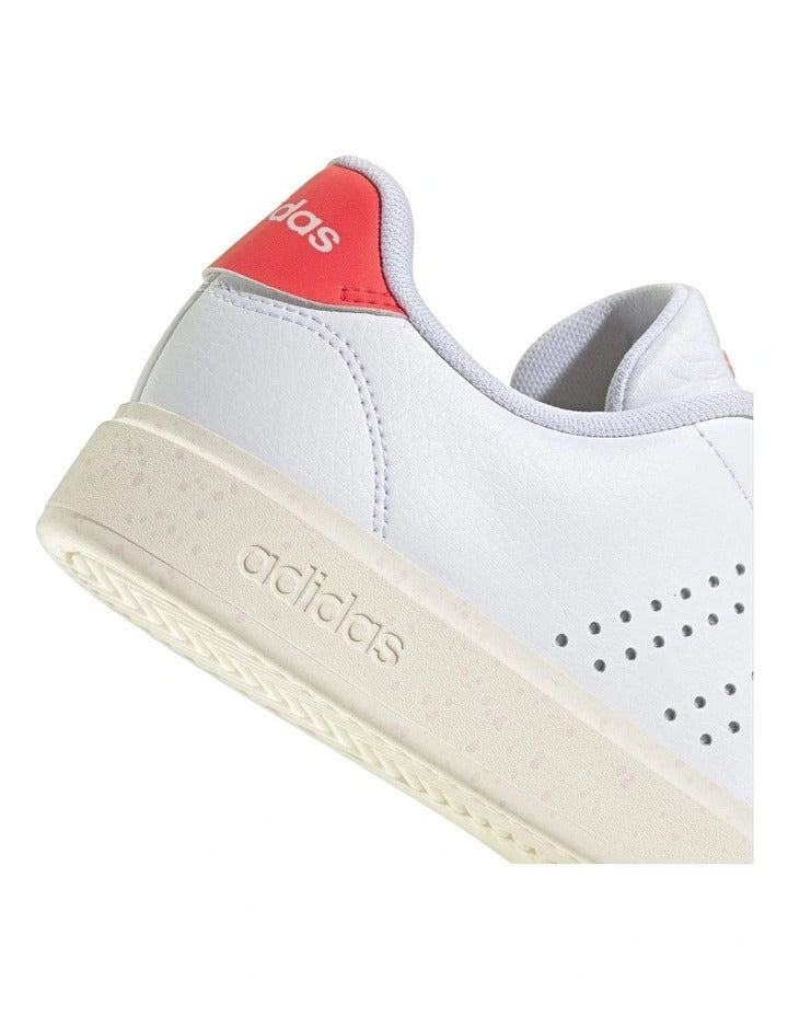 Adidas Advantage 2.0 Shoes in White, view 7