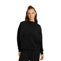 Rockwear Travel Hip Hood Half Zip in Black – Front View