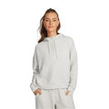 Rockwear Travel Hip Half Zip Hoodie Grey Front View