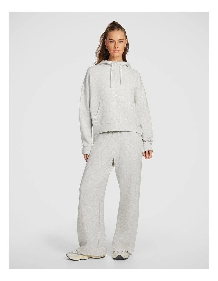 Rockwear Travel Hip Half Zip Hoodie in Grey, view 5