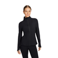 Rockwear Funnel Neck Jacket in Black front view