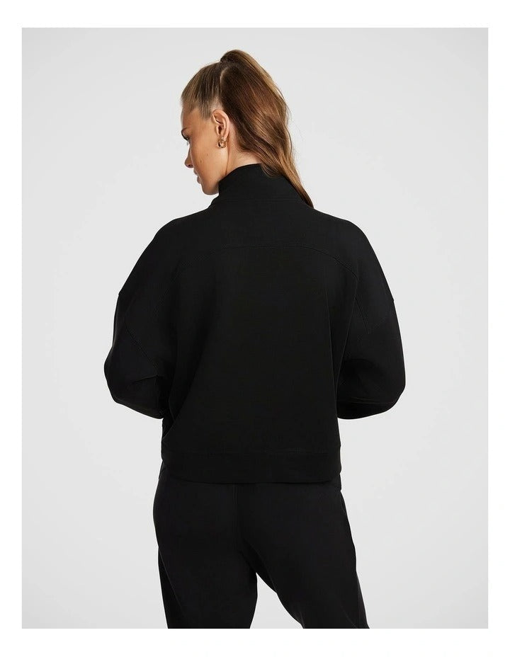 Rockwear Travel Zip Through in Black – Lightweight Travel Zip