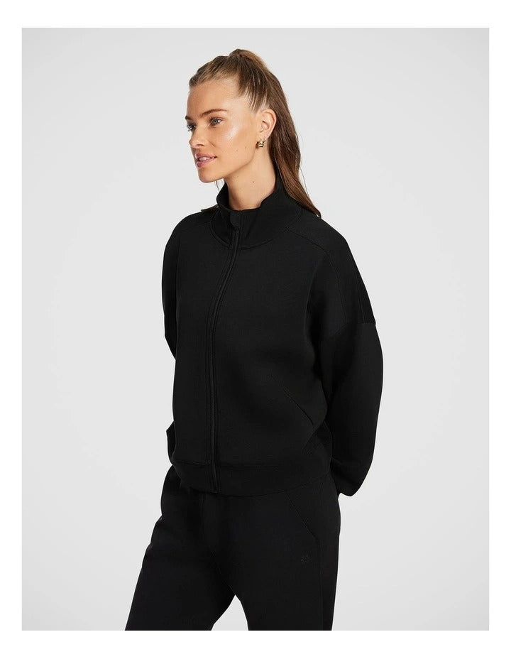 Rockwear Travel Zip Through in Black, view 3