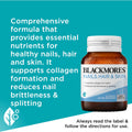 Blackmores Nails Hair & Skin Beauty Vitamin Tablets 60 pack - Supports healthy hair, nails, and skin with essential nutrients.