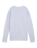 Puma ESS No.1 Logo Relaxed Crew Sweat Top in cotton blend with casual style