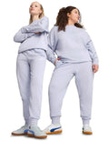 Puma Ess No. 1 Logo Sweatpants in black with rib waistband and comfortable fit