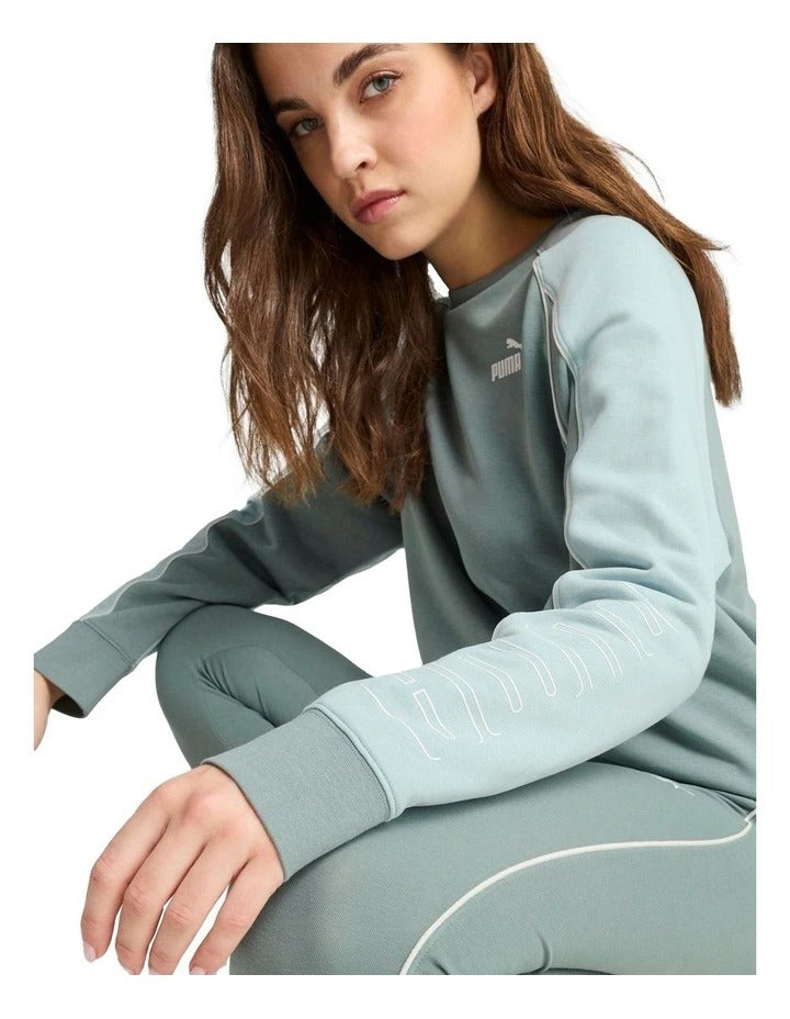 Puma Sport Relaxed Crew Jumper, view 3