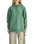 Oak green Champion tonal script logo hoodie