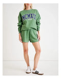 Black Champion MCMXIX logo shorts