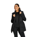 longline puffer vest in black by Rockwear