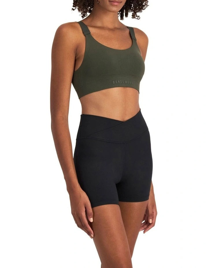 Bonds Move Seamless Bralette in Green, view 7