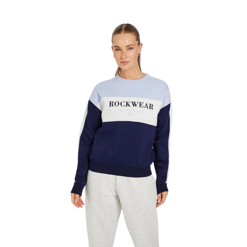 Cosy Fleece Longline Crew by Rockwear