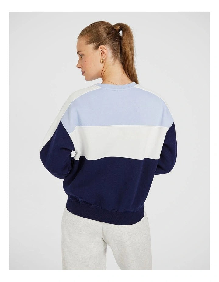 Cosy Fleece Longline Crew by Rockwear