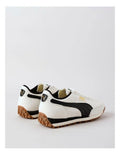 Puma Easy Rider Nylon Cool Women’s Shoes with low heel, vintage retro running sneaker in textile and leather design