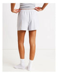 Chloe & Lola Pintuck Scuba Short in soft stretch modal fabric, featuring a drawcord and regular fit
