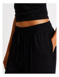 Chloe & Lola Loungewear Pintuck Scuba Pant in soft fabric, with relaxed fit and pintuck detail.