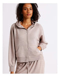 Chloe & Lola women’s cotton zip hoodie loungewear, soft and stylish – exclusive to Myer