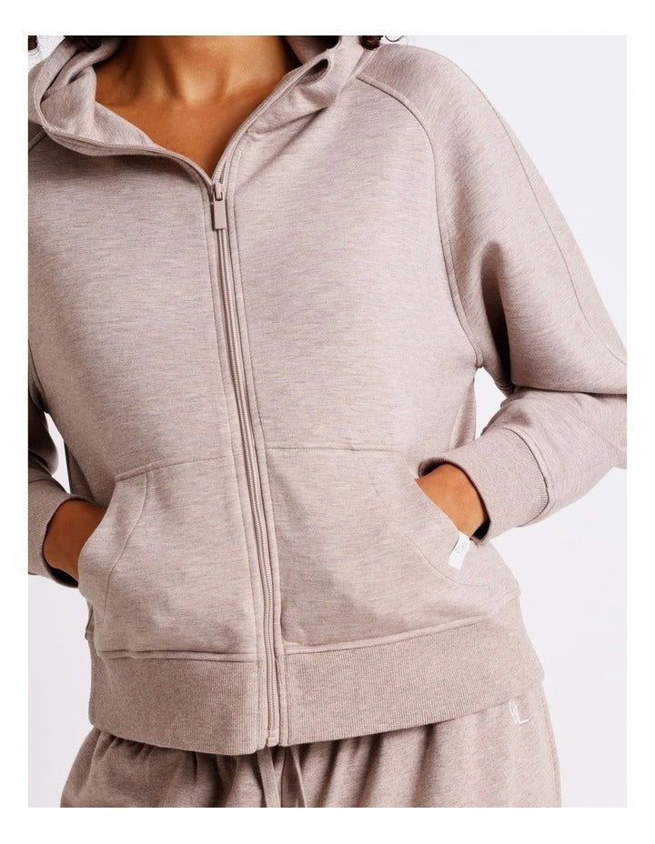 Chloe & Lola women’s cotton zip hoodie loungewear, soft and stylish – exclusive to Myer