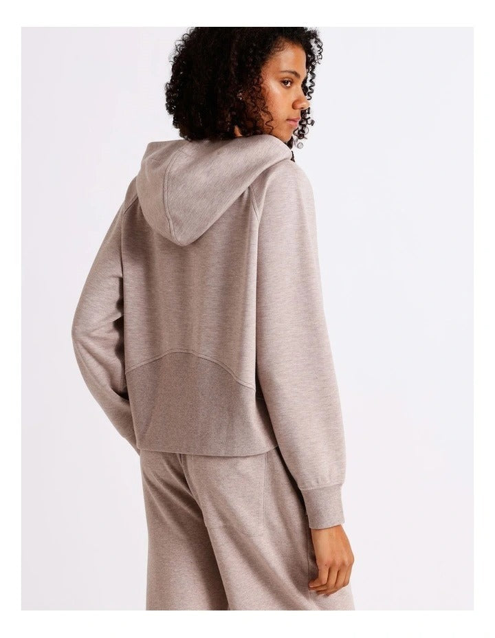Chloe & Lola women’s cotton zip hoodie loungewear, soft and stylish – exclusive to Myer