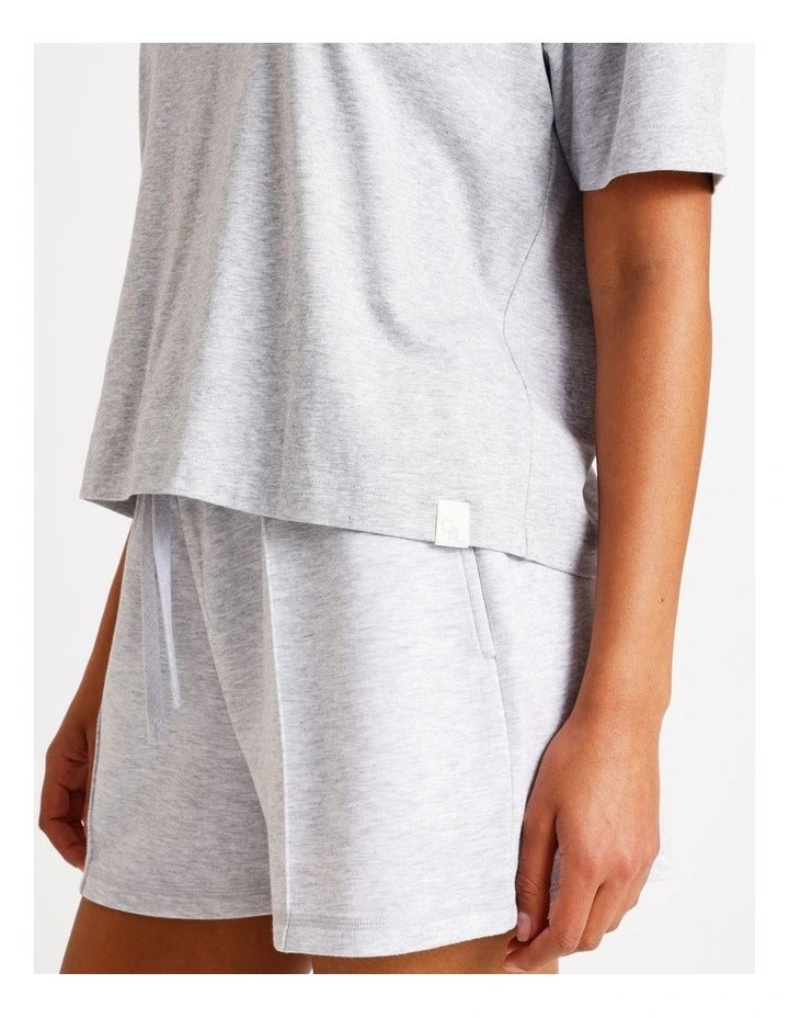 Chloe & Lola Boyfriend Lounge T-Shirt in 100% Modal fabric, featuring a relaxed fit and round neck.