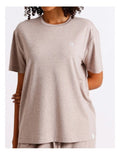 Chloe & Lola women’s cotton relaxed boxy tee with round neck – exclusive to Myer