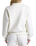 PUMA Rochester Base Quarter Zip Sweater Cotton Polyester Elastane Funnel Neck Relaxed Fit