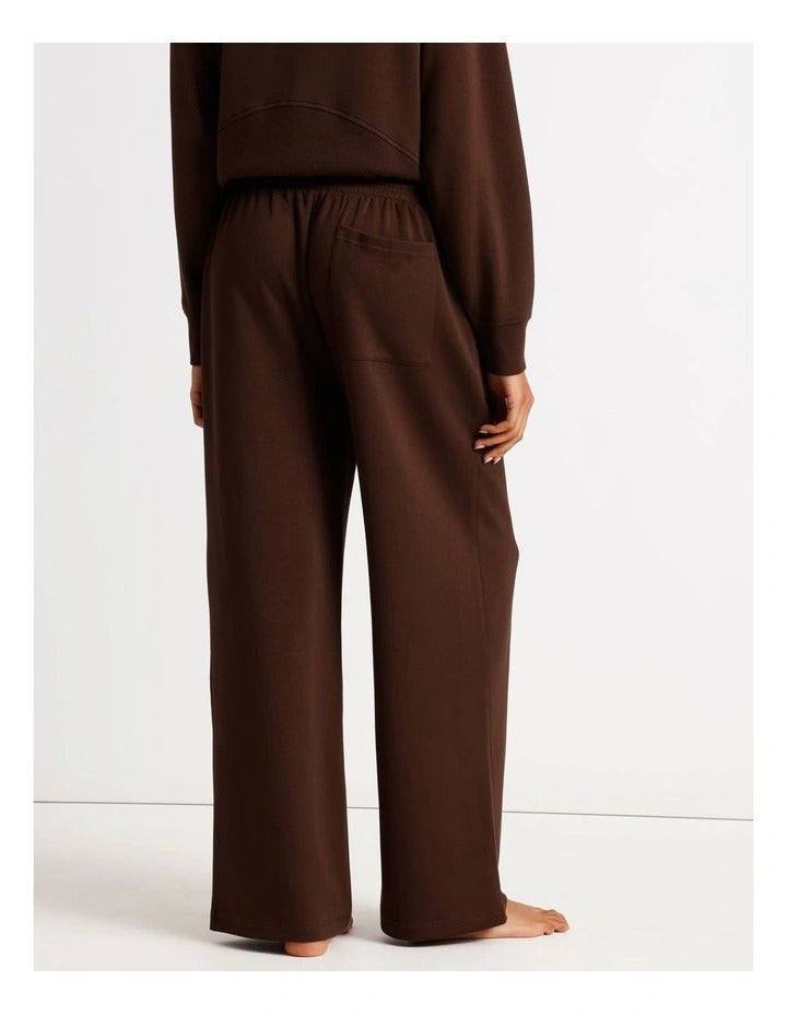 Chloe & Lola women’s loungewear pintuck scuba pants with relaxed fit – exclusive to Myer