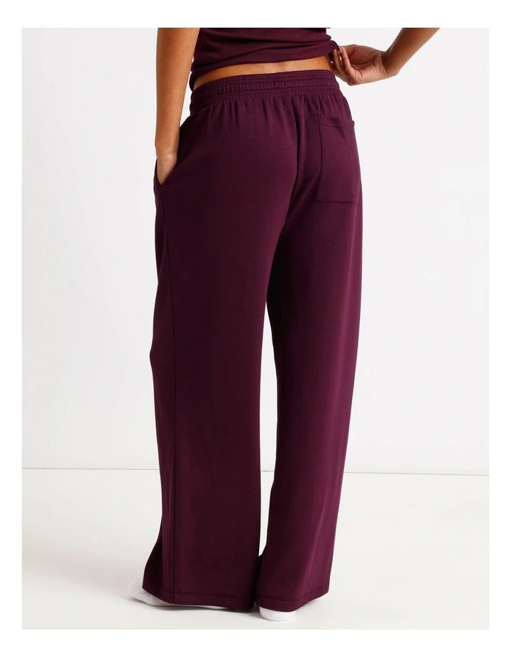 Chloe & Lola women’s relaxed fit pintuck scuba pants – luxe comfort with tailored details – exclusive to Myer