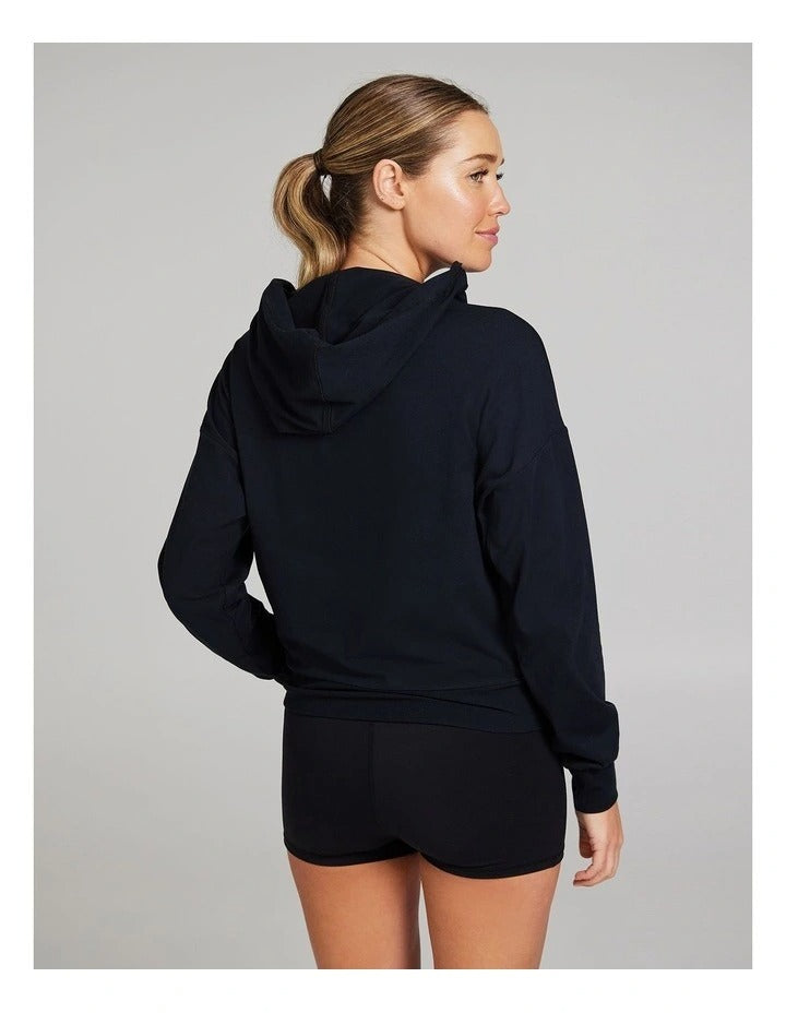 Touch Long Sleeve Hoodie – Black Rockwear Cozy Pullover