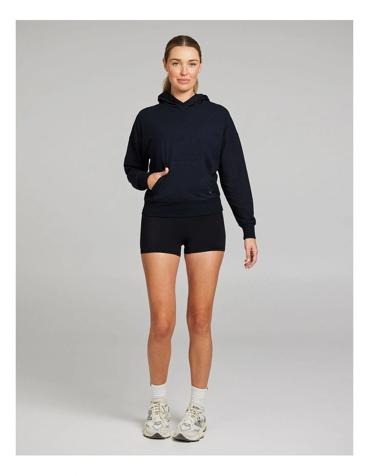 Rockwear Comfort Touch Long Sleeve Hoodie in Black, view 6
