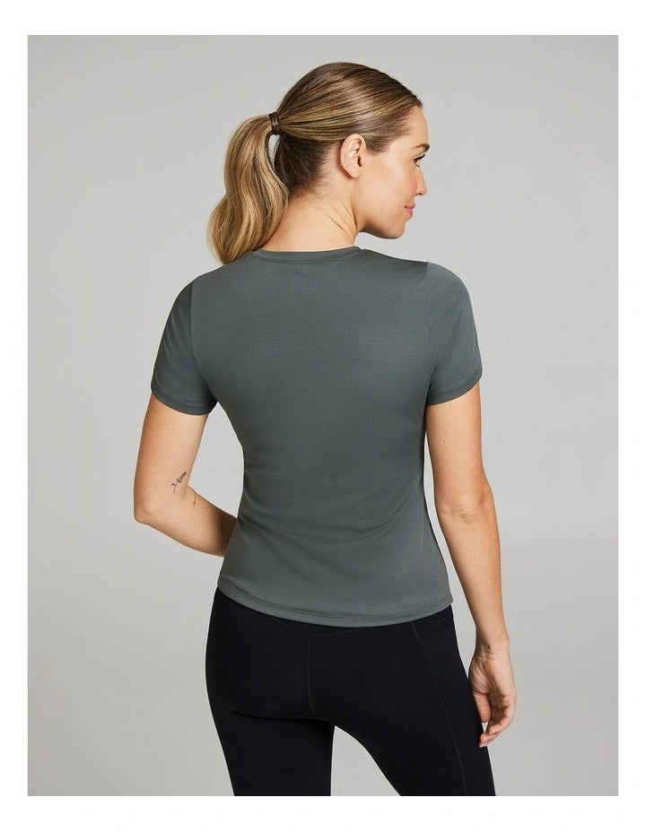 Rockwear Base Layer Travel Tee in Khaki