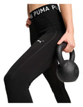 Puma High Waist Full Strong Tights for Women in Black with Branded Waistband