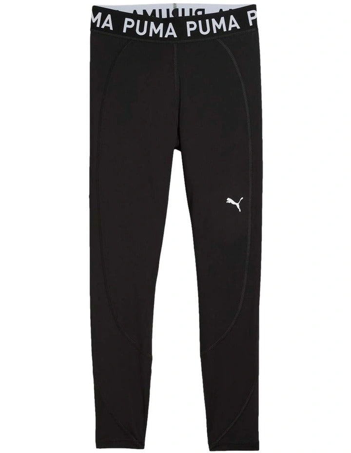 Puma High Waist Full Strong Tights for Women in Black with Branded Waistband