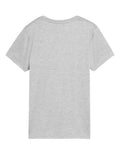 Puma Tad Essential Heather Tee for Men – Grey Training T-Shirt with Small Chest Logo