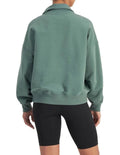 Bonds Move Half Zip Pullover with zip opening, stand collar and kangaroo pockets