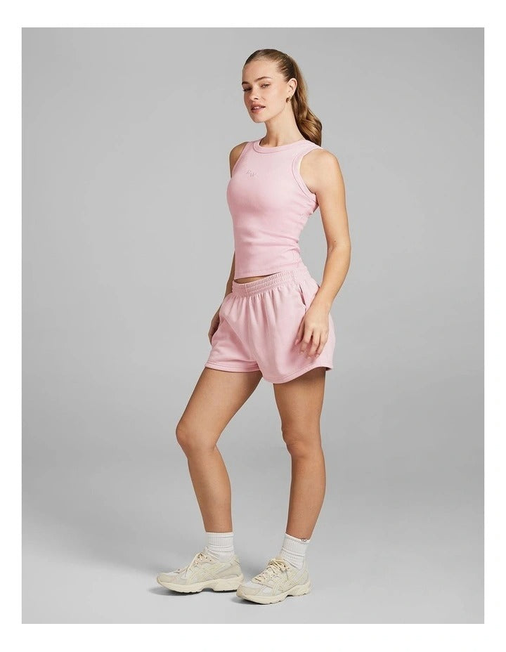 Rockwear Cosy Fleece Shorts Ballet in Pink, view 5
