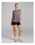 Rockwear Cotton Tank in Grey - Women's Full-Length Tank Top
