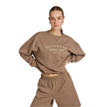 Rockwear Fleece Crew Sweater in Caramel for Men
