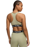 Puma 4Keeps Strong Bra Medium Impact Sportswear with Racerback Straps and Drycell Technology