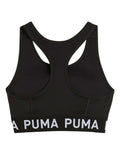 Puma 4Keeps Strong Bra for women with drycell technology, racerback straps, and branded elastic waistband