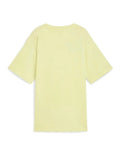 Puma ESS Relaxed Tee 70% Cotton 30% Polyester Casual Cat Logo Embroidery