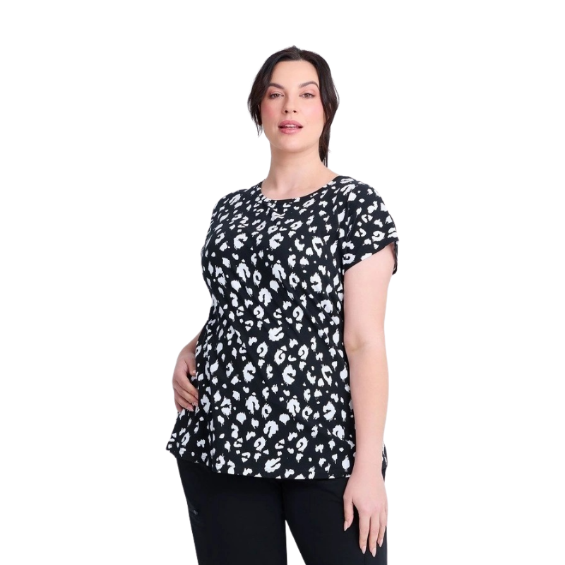 Taking Shape Cotton Active Graphic T-shirt in Print, view 1