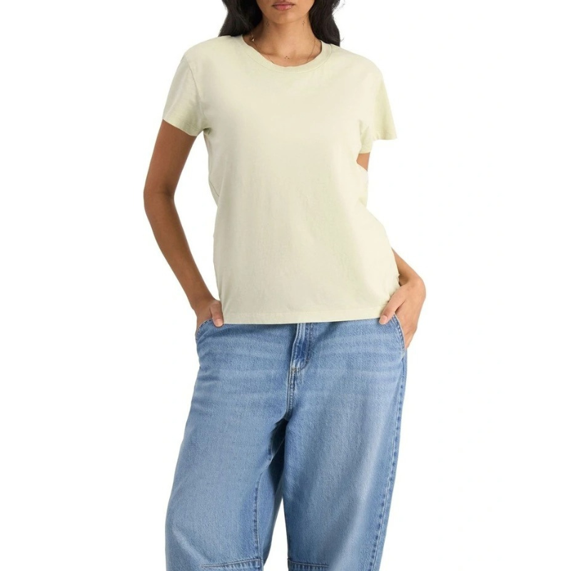 Bonds Midweight Crew Tee in Remixed Sage