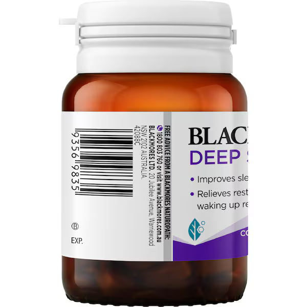 Blackmores Deep Sleep Capsules 30 pack, view 3