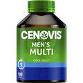 Cenovis Men’s Once Daily Multivitamin Capsules 100 Pack — daily men’s health supplement supporting energy, immunity, and wellbeing.