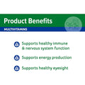 Cenovis Men's Once Daily Multivitamin Capsules 50 pack — men’s multivitamin supplement supporting energy, immunity, and overall health.