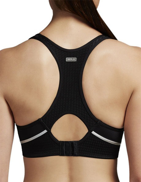 Berlei Electrify Underwire Sports Crop Bra in Black