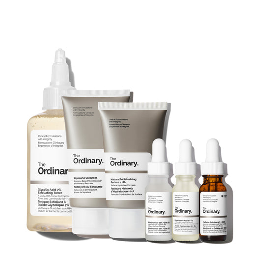 Travel size The Ordinary Mini Discovery skincare set