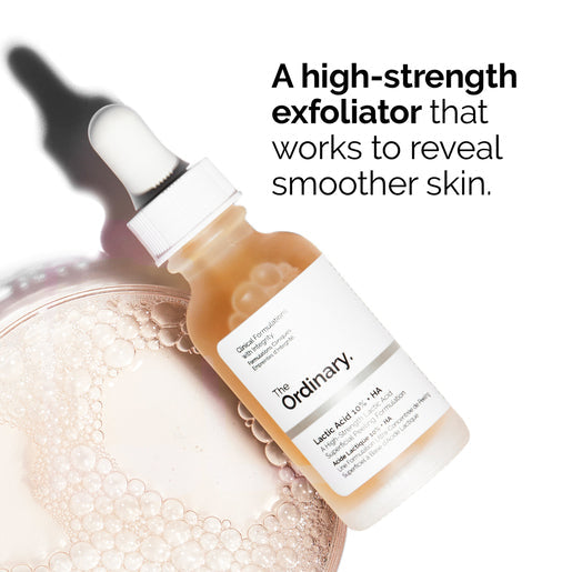 The Ordinary Lactic Acid 10% + HA 2% 30mL serum for smoother, radiant skin&nbsp;